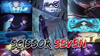 scissor seven amv and op 3 subtitle (English Turkish German French Italian Greek)