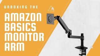 Amazon Basics Monitor Arm [half the price of Ergotron]