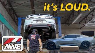 V8 LOUDNESS UNLEASHED on 2024 Camaro 2SS || AWE Track Edition Axle Back vs GM Performance Exhaust