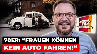 70er: "Frauen können kein Auto fahren!"