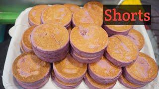 Traditional Chinese Pancake Shao Bing Snack Chinese Street Food | YUMMY FC #shorts