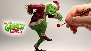 How to Sculpt THE GRINCH! - Polymer Clay Tutorial