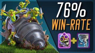 BEST DRILL DECK!! Top Ladder Gameplay - Clash Royale