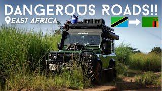 Overlanding East Africa in our Land Rover Defender Camper | Dangerous Roads!!