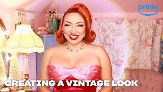 A Dazzling and Marvelous Mrs. Maisel Holiday Party Look with @PinupDollAshleyMarie  | Prime Video