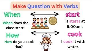 Master English Fast with Easy Questions and Answers for Beginners | Learn Verbs and WH Words