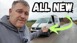 REVEALING My All NEW VW Crafter Campervan Furniture