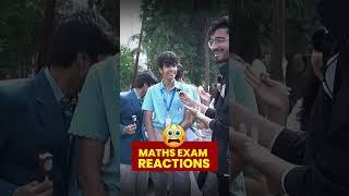 Funny Students Reaction on Maths Exam  || Class-10th Boards #PWShorts #PhysicsWallah