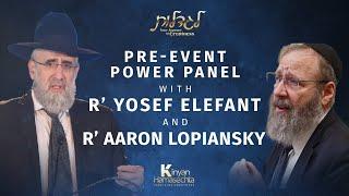 R' Yosef Elefant & R' Aaron Lopiansky | Kinyan HaMasechta 2023