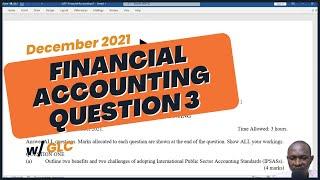 CPA FINANCIAL ACCOUNTING DECEMBER 2021 Q3