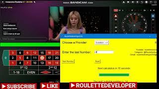 Roulette Software KNOW the Next Roulette Number in a immersive Roulette - Best Software Ever #shorts