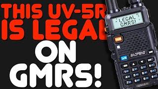 Baofeng's New UV-5R GMRS Radio - FCC Legal GMRS Version Of the Baofeng UV-5R - FCC Part 95 Approved