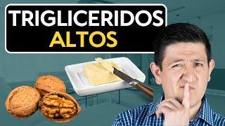 ¡Baja tus triglicéridos con estos consejos!