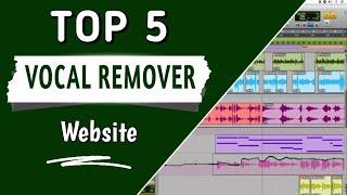 5 Best Vocal Remover Website For Android /iPhone & PC In 2023 | Remove Vocals From Any Song