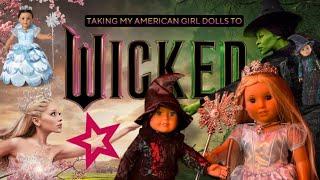 Buying & Taking Our Wicked American Girl Dolls To The Wicked Movie!!