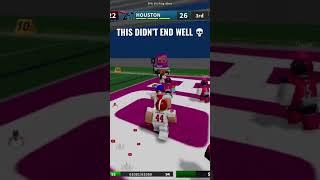 THIS DIDN'T END WELL IN FBU? - Football UNIVERSE (Roblox) #shorts #roblox #footballuniverse