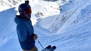 Big Couloir at Big Sky Resort, Montana - GoPro