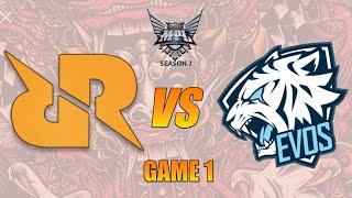 EL CLASSICO | RRQ HOSHI VS EVOS LEGENDS | GAME 1 !!!