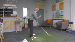 Why & how to flatten your left wrist at the top of your back swing