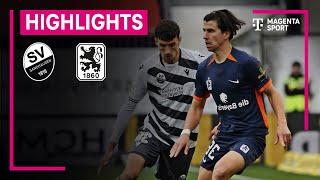 SV Sandhausen - TSV 1860 München | Highlights 3. Liga | MAGENTA SPORT