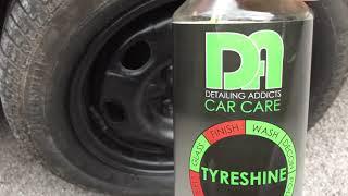 Detailing addicts car care tyre shine product review