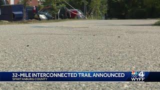 Spartanburg plans to connect a 32-mile trail through town