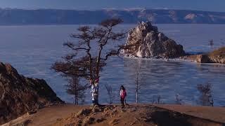 RUSSIA, SIBERIA, Baikal.The fascinating beauty of lake Baikalа  4K Ultra HD