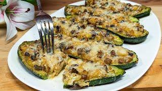 I don't fry zucchini anymore! Incredibly delicious and easy recipe for zucchini for dinner