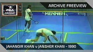 Squash: Jahangir Khan v Jansher Khan - Archive Freeview