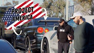 R34 GTR MNP2  headed to the USA!!! AKA Project America