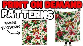 Print On demand Patterns: Everything You Need To Know (Free Pattern Software)