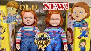 SPIRIT HALLOWEEN GOOD GUYS (NEW AND OLD DOLL COMPARISON)