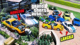 KOLEKSI & RESTORASI SEMUA MOBIL FAST AND FURIOUS LANGKA YANG TERBENGKALAI GTA 5 MOD