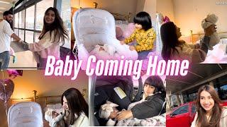 BABY COMING HOME   Hospital Discharge Day ️| Sidra Mehran Vlogs