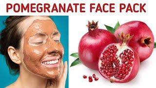 POMEGRANATE FACE PACK FOR NATURAL GLOWING SKIN | POMEGRANATE FACE MAKS FOR REMOVE DARK CIRCLES