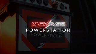 KickAss Powerstation Portable Battery Box with integrated 25 Amp DC DC charger. Dual battery system