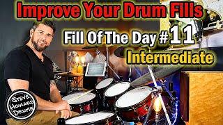 Improve Your Drum Fills - Drum Fill Of The Day - Intermediate Drum Tutorial #11