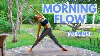 MORNING YOGA To Relax + Energise | 21 minute Morning Flow | Tana Yoga