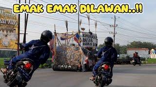 Nekat EMAK EMAK adu kecepatan sama vespa extreme ‼️