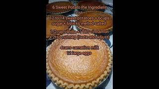 #recipe #sweetpotatopie #youtubeshorts #batchcooking