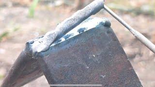 How to weld metal for beginners!!