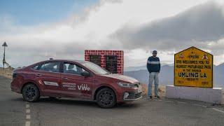 Volkswagen Virtus GT Driven To The Highest Motorable Road In The World!