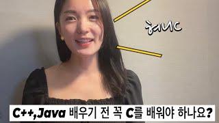 C언어를 배운 후 객체지향 언어인 C++, Java를 배우면 왜 힘들까요?? 프로그래밍 현실적인 공부 방법