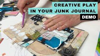 Art Journal With Me: Mixed Media Junk Journaling Made Easy