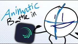 Animatic Battle Intro RE-ANIMATED On ALIGHT MOTION