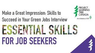 Skills for Success in Your Green Job Interview