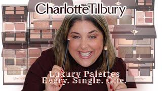 CHARLOTTE TILBURY Luxury Eyeshadow Quads  Every  Single  One  OVER 30 PALETTES!