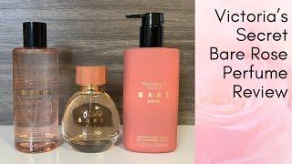 *NEW* Victoria’s Secret Bare Rose  Perfume Collection Review + comps (bundle deal available now!)