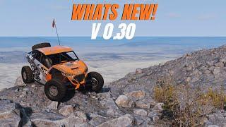 WHAT'S NEW? |  BEAMNG DRIVE UPDATE V 0 30