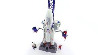 Playmobil Space Rocket with Base Station review! set 6195